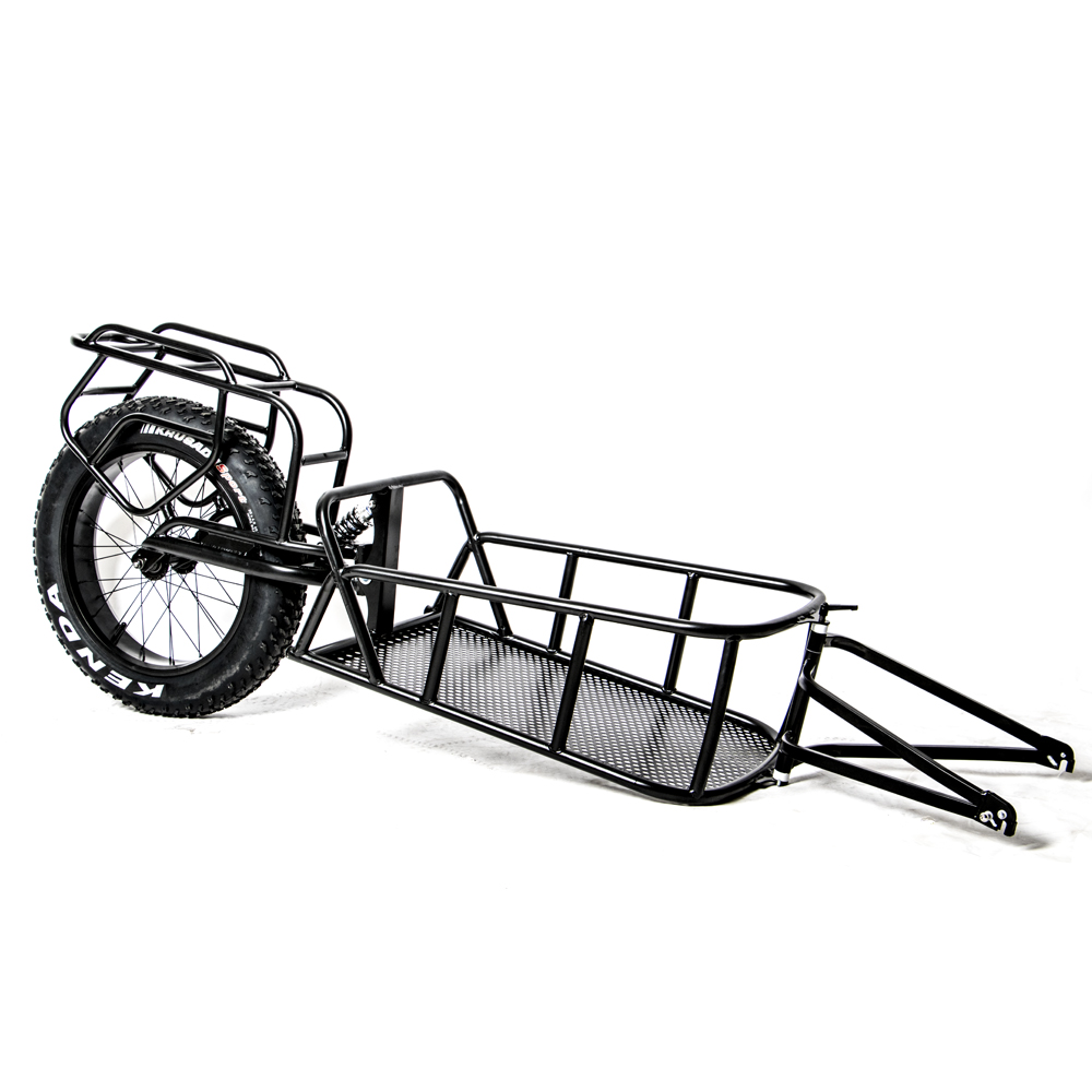 Aluminum Beach Fishing Cart with Detachable Receiver Hitch - FREE SHIPPING